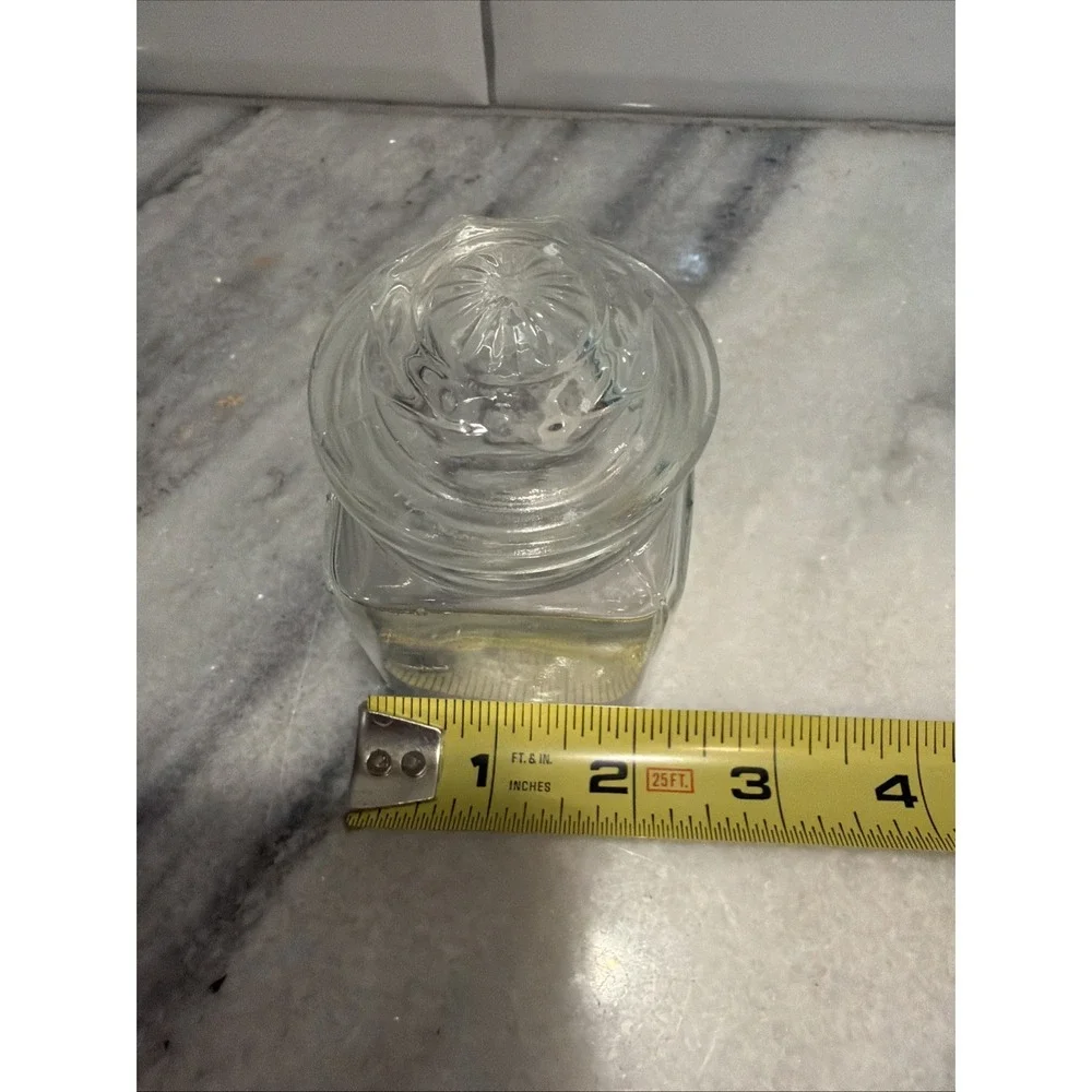 Vintage Clear Glass 4